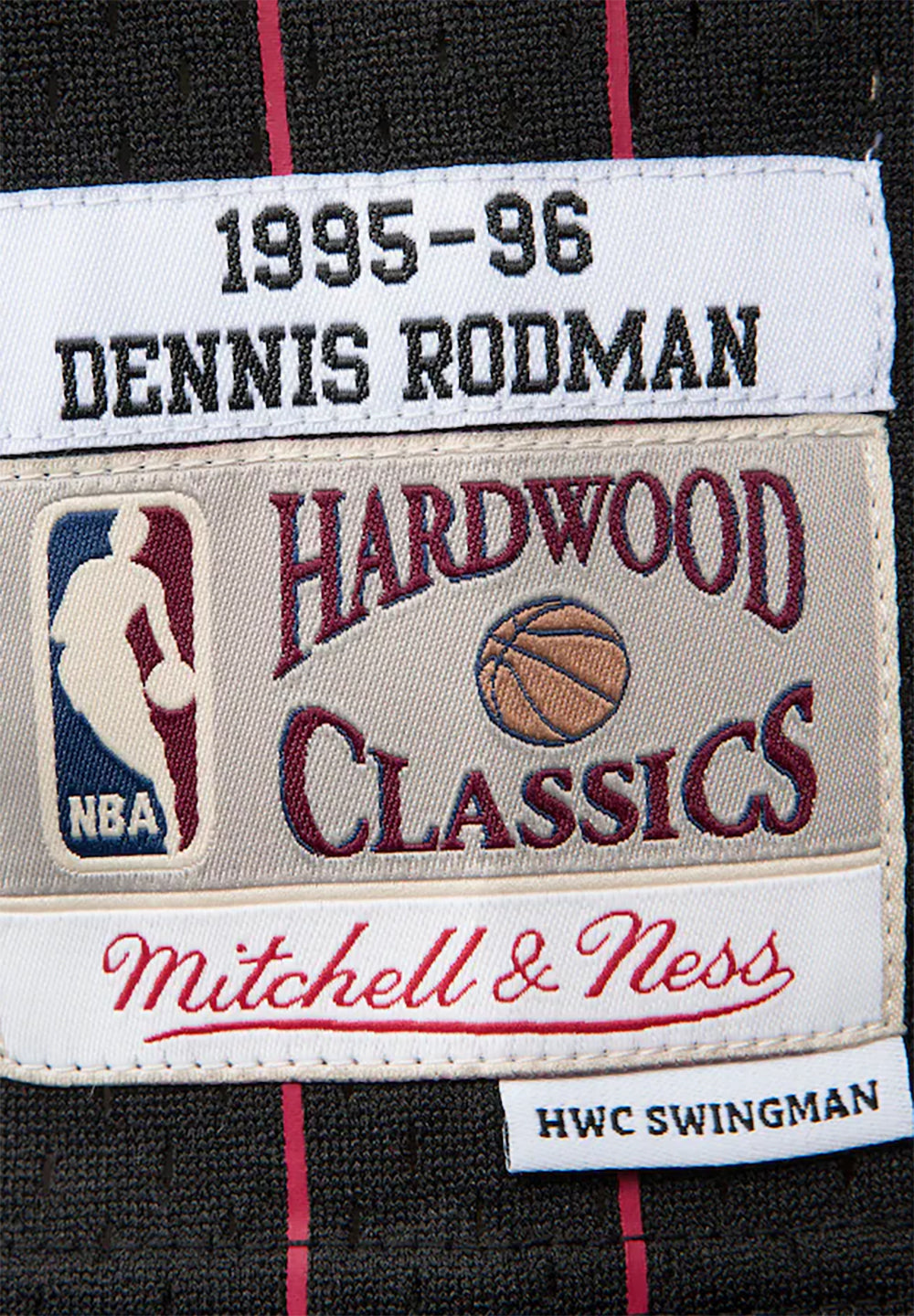 Swingman Jersey Chicago Bulls Dennis Rodman