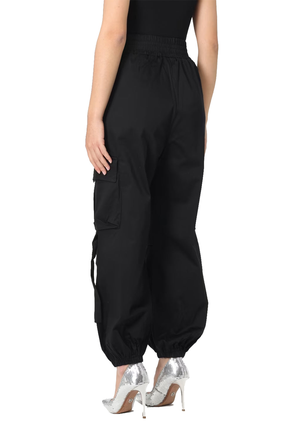 Pantalone Jogger In Raso