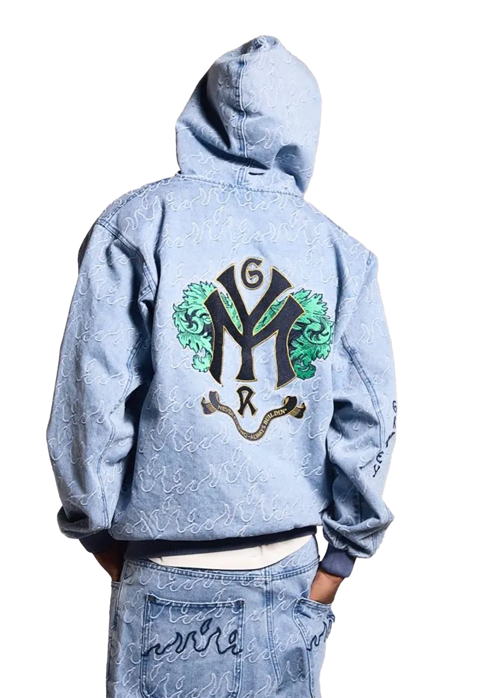 Sweet Science Denim Hoodie Jacket