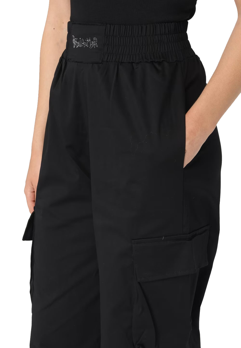 Pantalone Jogger In Raso