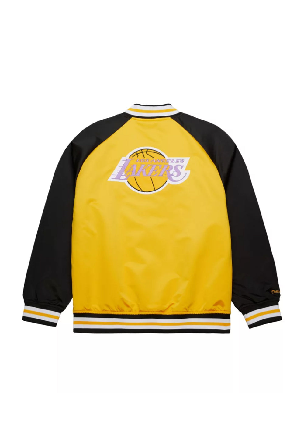 NBA Satin Jacket Vintage Los Angeles Lakers
