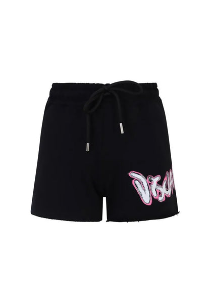 Shorts Logo In Felpa