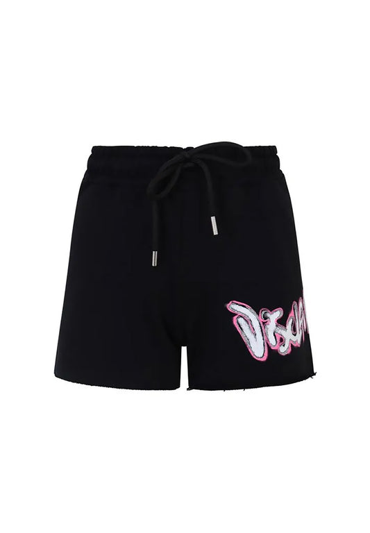 Shorts Logo In Felpa