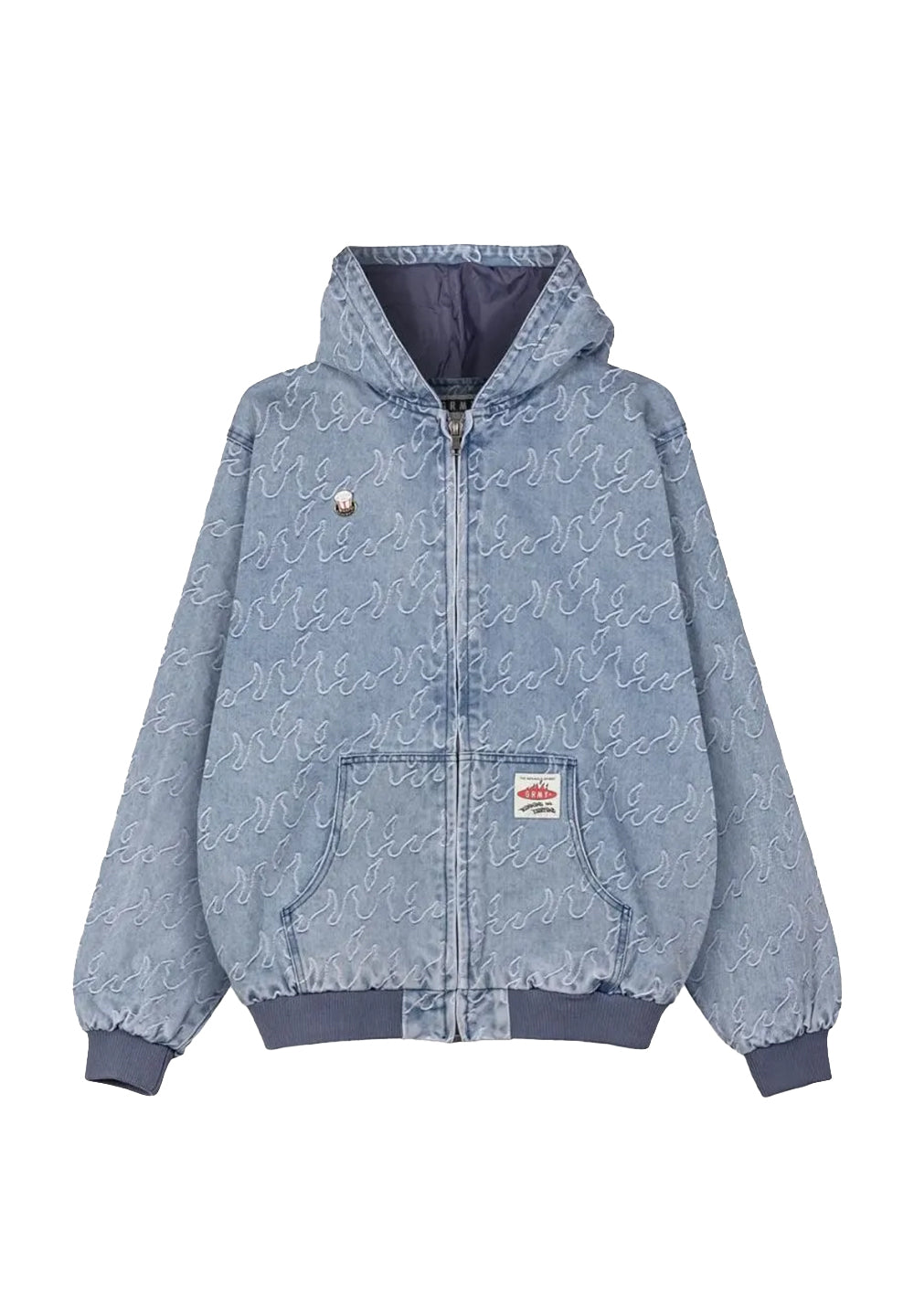 Sweet Science Denim Hoodie Jacket