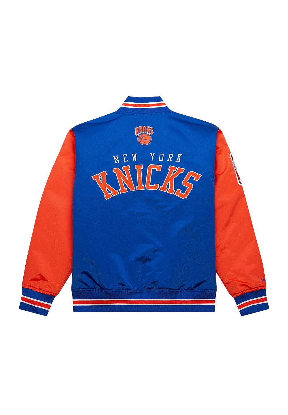 NBA Satin Jacket Vintage Logo Knicks