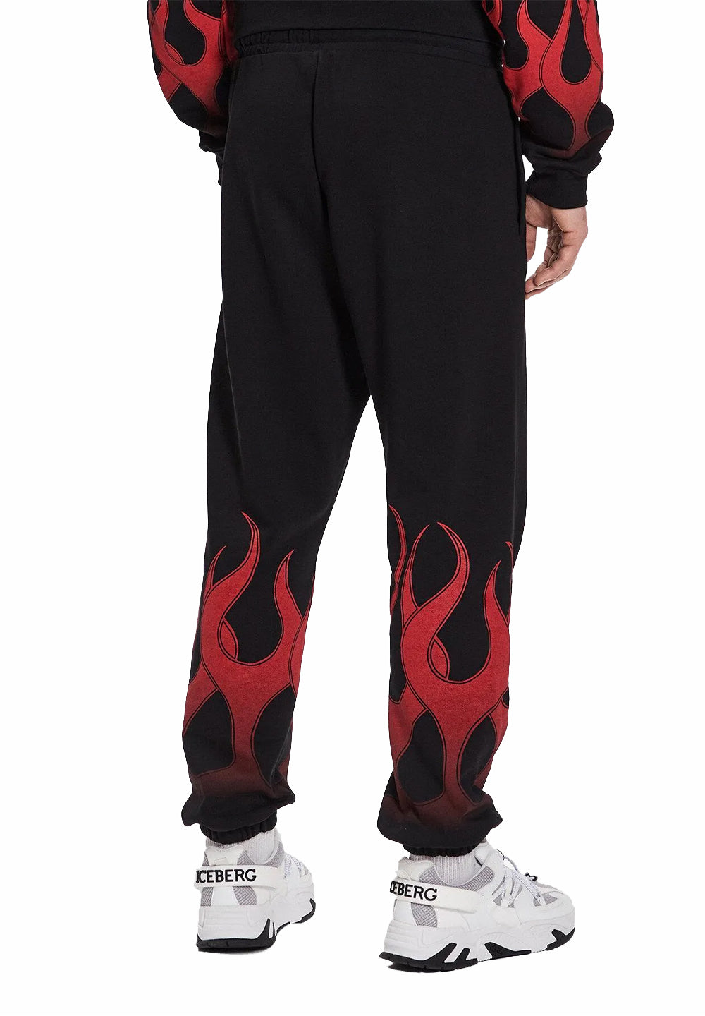 Pants With Red Flames