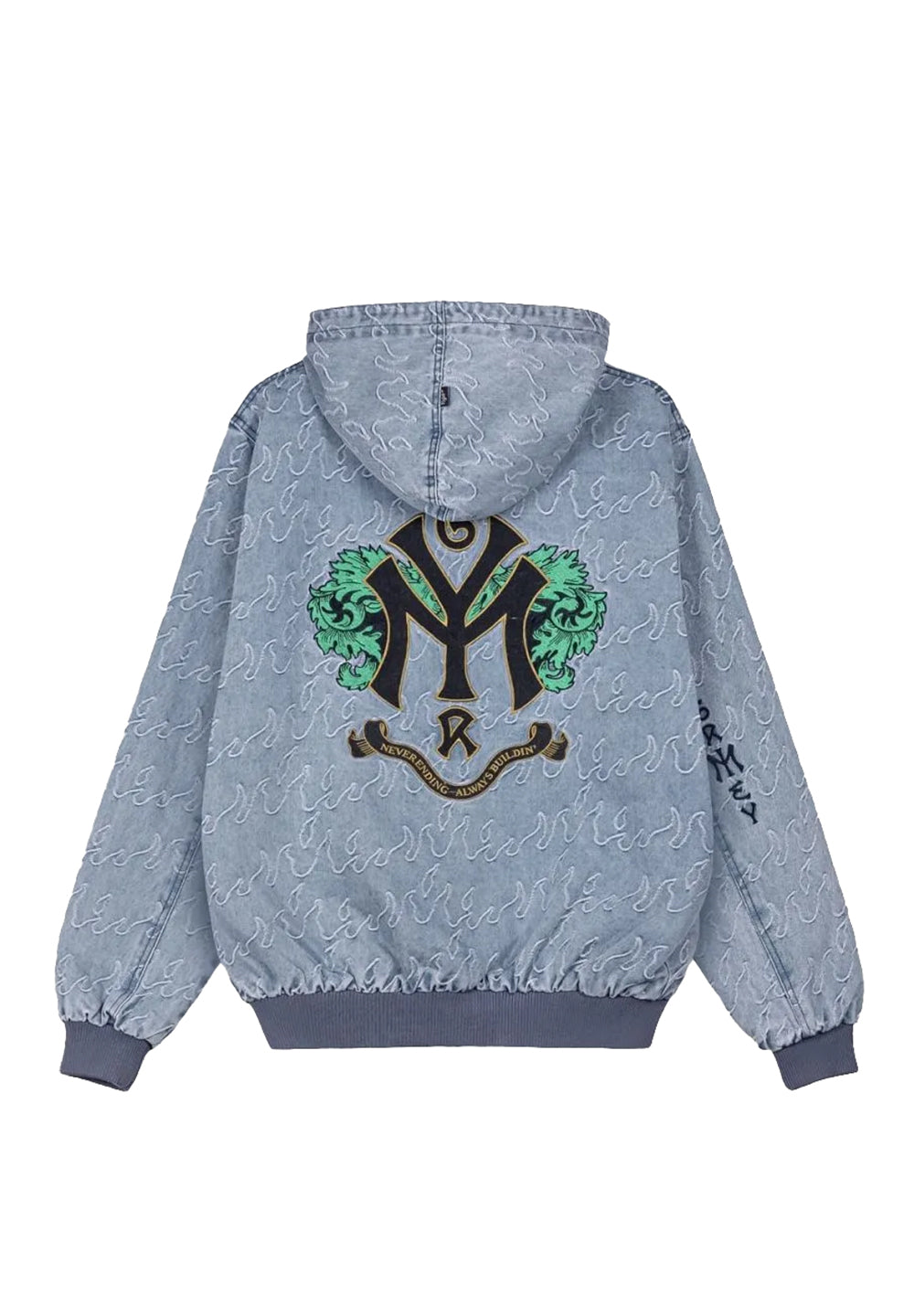 Sweet Science Denim Hoodie Jacket