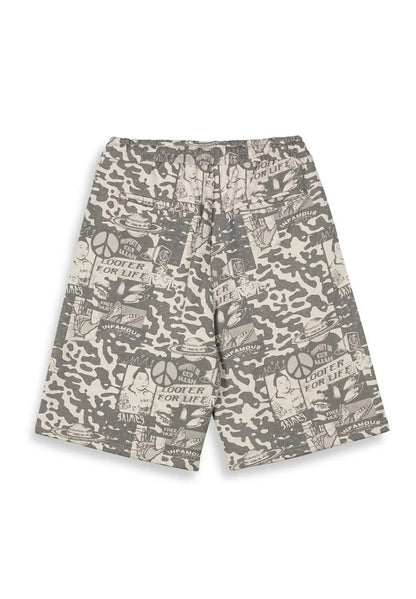 Peace Within All Over Print Baggy Sweatshorts