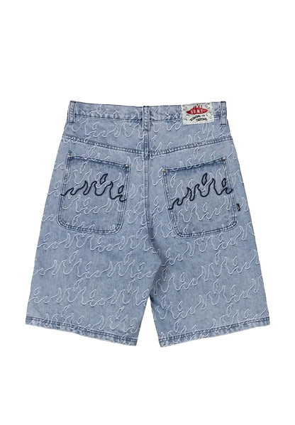 Sweet Science Baggy Denim Shorts