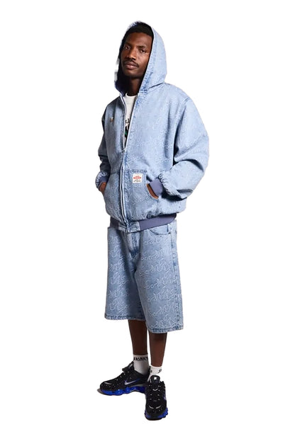 Sweet Science Denim Hoodie Jacket
