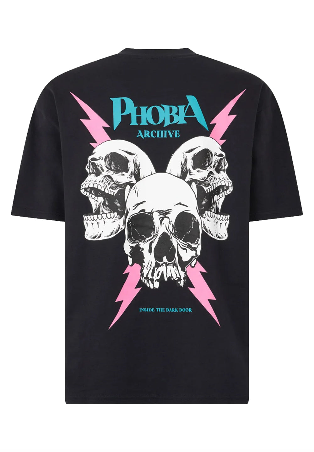 T-shirt with Screaming Skulls