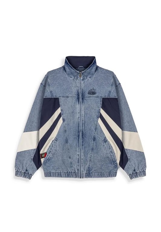 Scratching Memories Denim Track Jacket