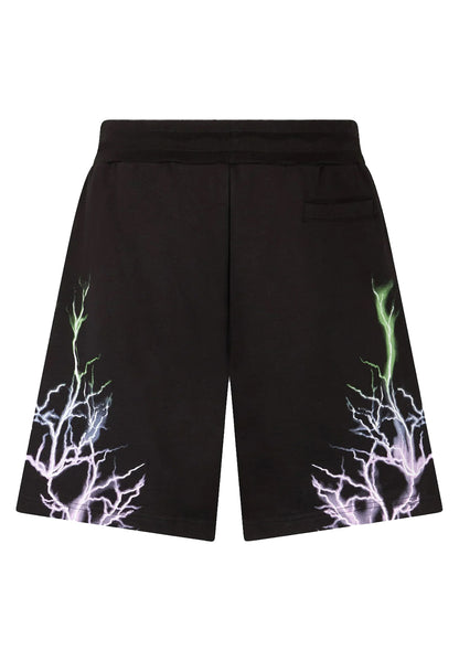 Shorts with Bicolor Lightning