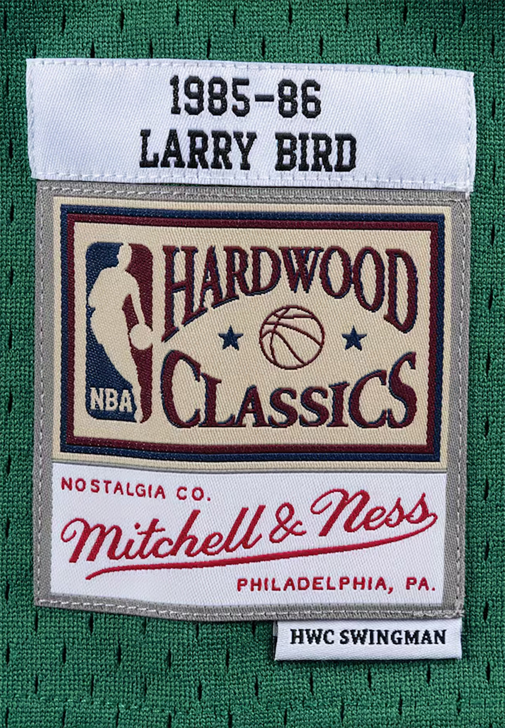 Swingman Jersey Boston Celtics Larry Bird