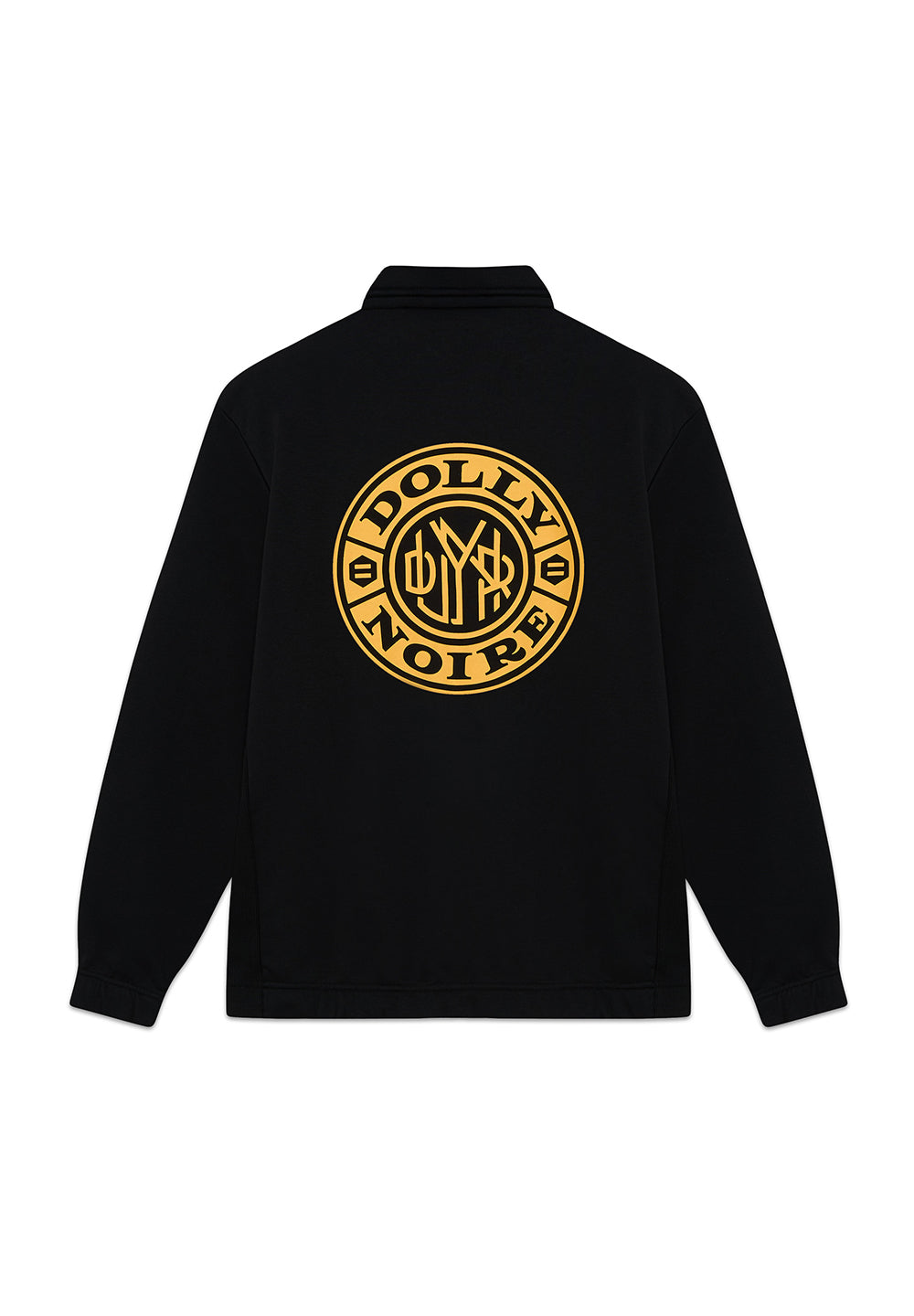 Badge Round Logo Zip Sweatshirt