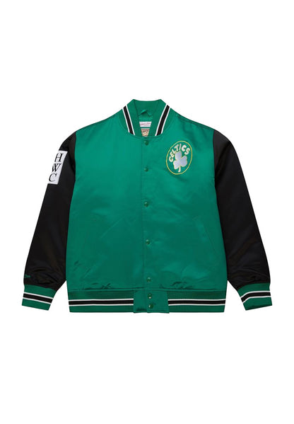 NBA Satin Jacket Vintage Logo Celtics